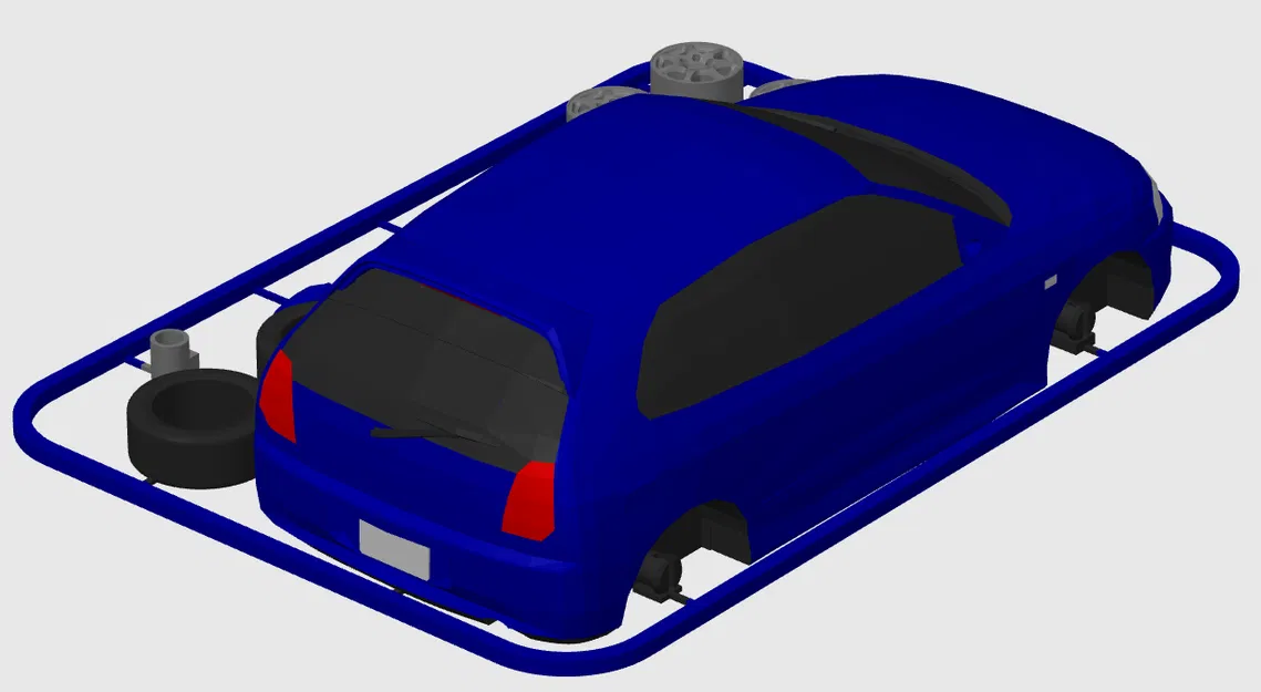 Kit Card Mitsubishi Mirage Cyborg ZR (Colt CJ0 / Mirage MK5) - Thẻ lắp ráp - Image 3