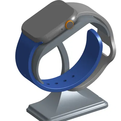 Chân đế sạc Apple Watch 3D thanh lịch