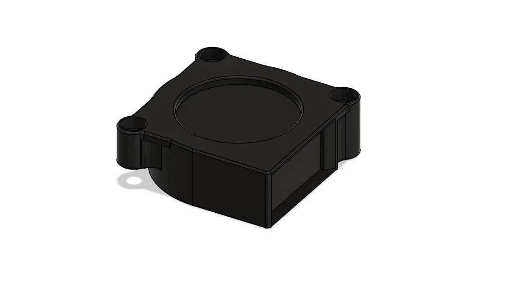 Mô Hình Quạt 4015 CAD 3D Chính Xác (STEP, f3d, STL) - Image 1