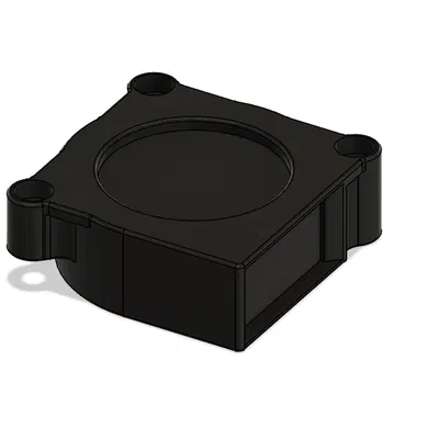 Mô Hình Quạt 4015 CAD 3D Chính Xác (STEP, f3d, STL)