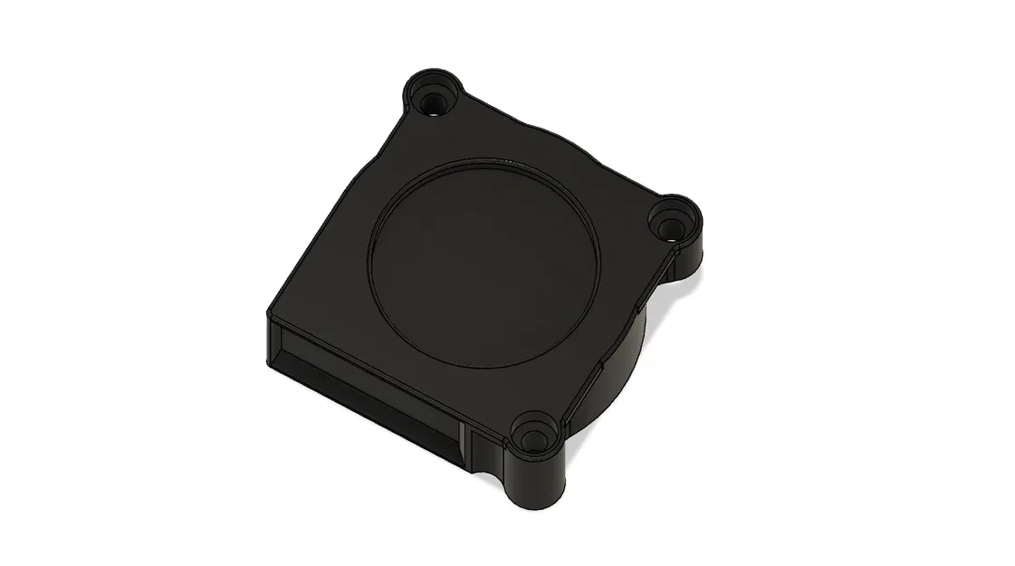 Mô Hình Quạt 4015 CAD 3D Chính Xác (STEP, f3d, STL) - Image 2