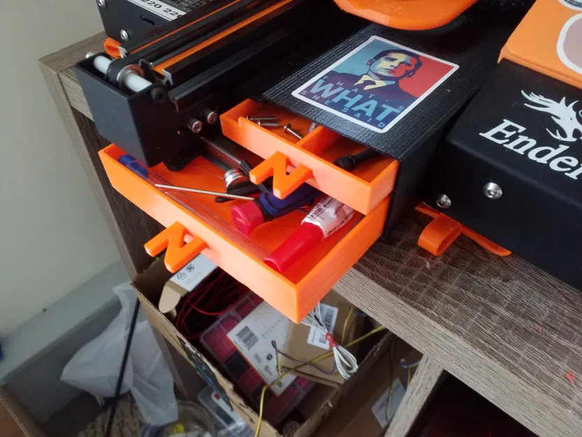 Ngăn kéo cho Ender 3 PRO (Ender 3 PRO drawer) - Image 1