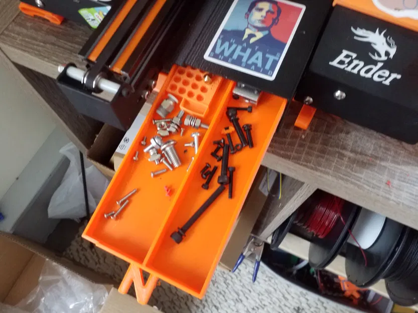 Ngăn kéo cho Ender 3 PRO (Ender 3 PRO drawer) - Image 4