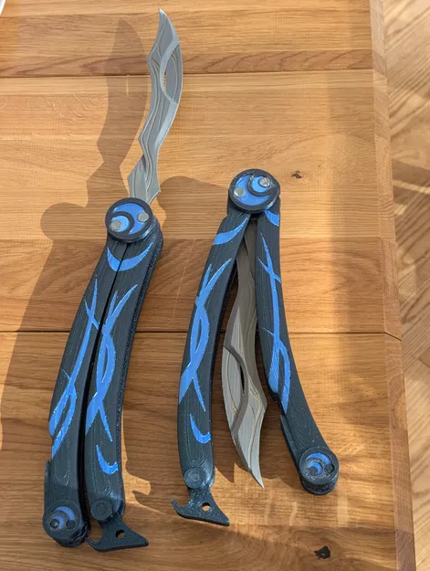 Dao găm Balisong/Balisword của Rayla trong The Dragon Prince - Image 2