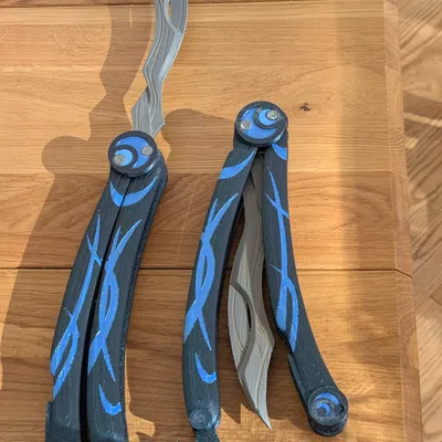 Dao găm Balisong/Balisword của Rayla trong The Dragon Prince