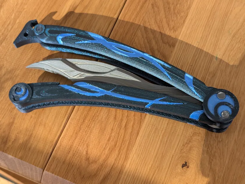 Dao găm Balisong/Balisword của Rayla trong The Dragon Prince - Image 4