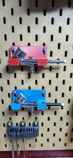 Giá đỡ Airbrush 3D Model cho Bảng SKADIS - Image 1