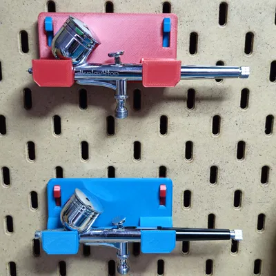 Giá đỡ Airbrush 3D Model cho Bảng SKADIS