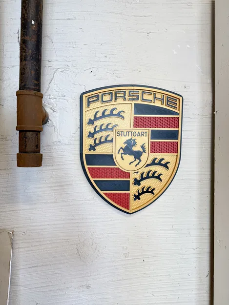 Biểu Tượng Porsche "Ultimate" Khổng Lồ - Mô Hình In 3D 5 Mảnh - Image 5