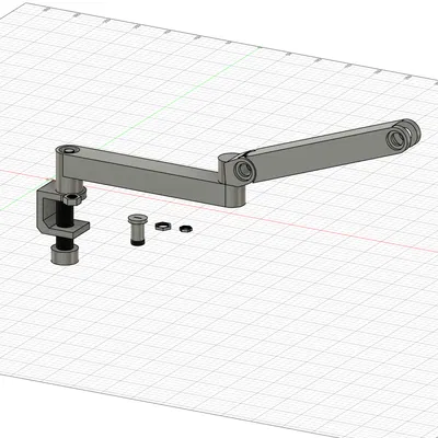 Tay mic Low Profile (Low profile Mic Arm)