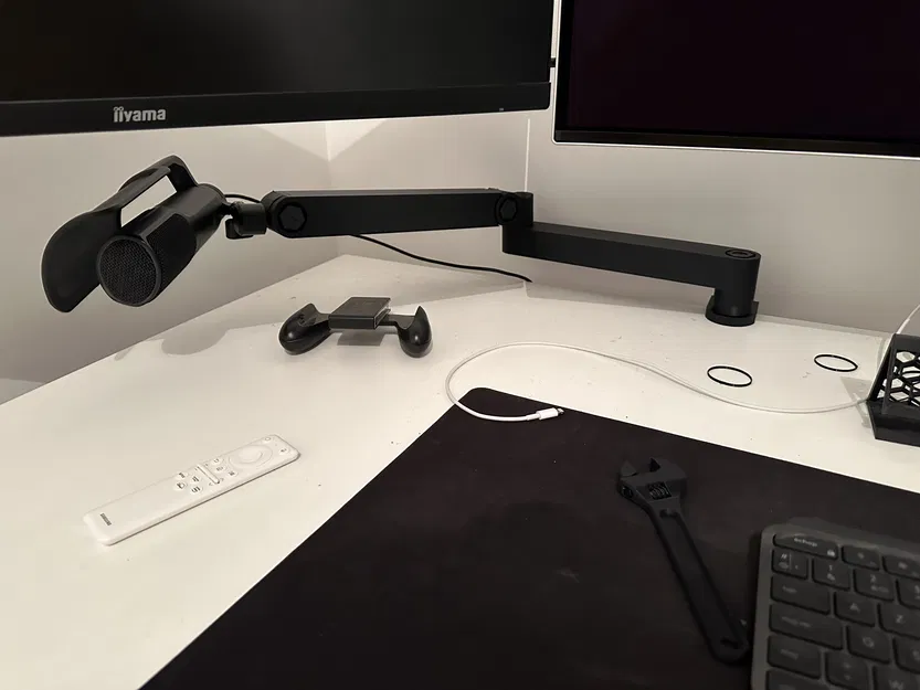 Tay mic Low Profile (Low profile Mic Arm) - Image 2
