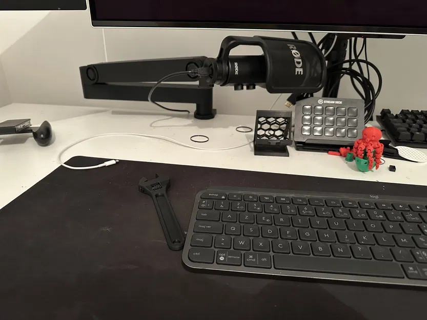 Tay mic Low Profile (Low profile Mic Arm) - Image 3