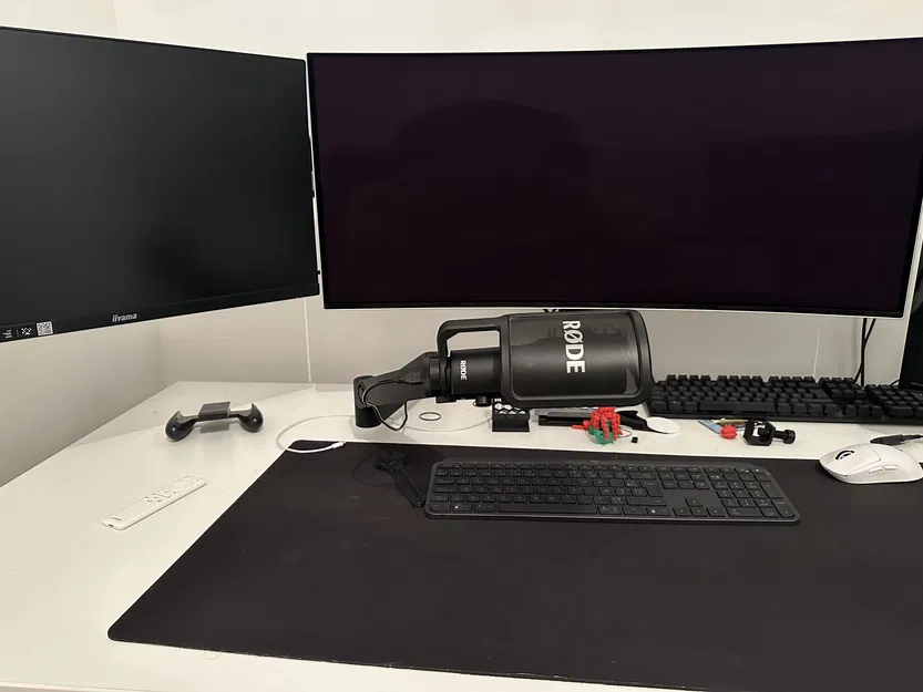 Tay mic Low Profile (Low profile Mic Arm) - Image 4