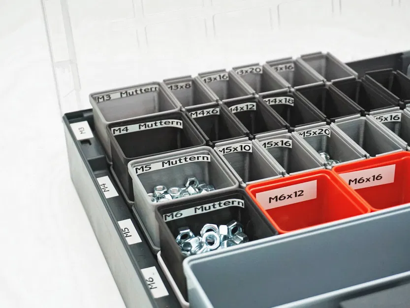 Khay Chia Ngăn 1/2 Lắp Vào Cho Hộp Phân Loại AUER PACKAGING - Image 2