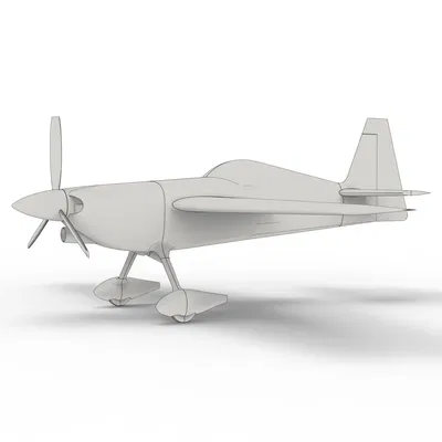 Mô Hình Máy Bay Zivko Edge 540 STL Miễn Phí Cho Người Mê Hàng Không
