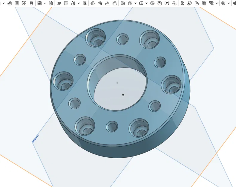 Adapter Simagic QR sang vô lăng chuẩn 70mm (PCD) – Simagic QR to 70mm Steering Wheel Adapter - Image 1