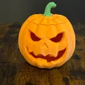 Hũ/Khay kẹo hình bí ngô có nắp (Kürbis Süßigkeiten Topf / pumpkin candy pot) - Thumbnail 1