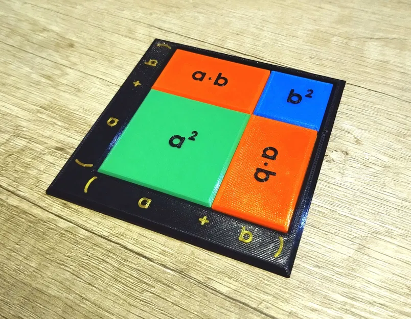 Chứng minh trực quan (a+b)² = a² + 2ab + b² - Image 2