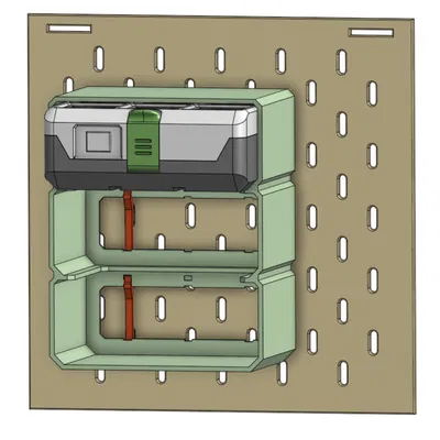 Kệ Parametric cho Modern Gridfinity Case (Gridfinity)