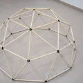 Fast dome – Bộ hub in 3D dựng geodesic dome - Thumbnail 3