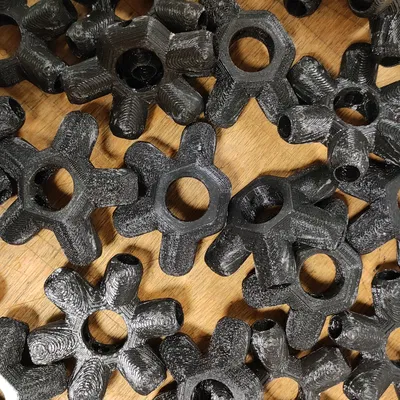 Fast dome – Bộ hub in 3D dựng geodesic dome