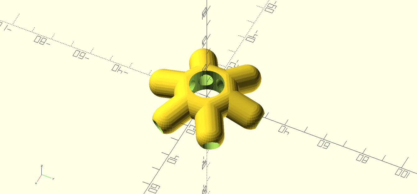 Fast dome – Bộ hub in 3D dựng geodesic dome - Image 10