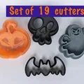 Bộ khuôn cắt bánh quy Halloween (Set of halloween cookie cutters) - Thumbnail 1