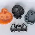 Bộ khuôn cắt bánh quy Halloween (Set of halloween cookie cutters) - Thumbnail 3