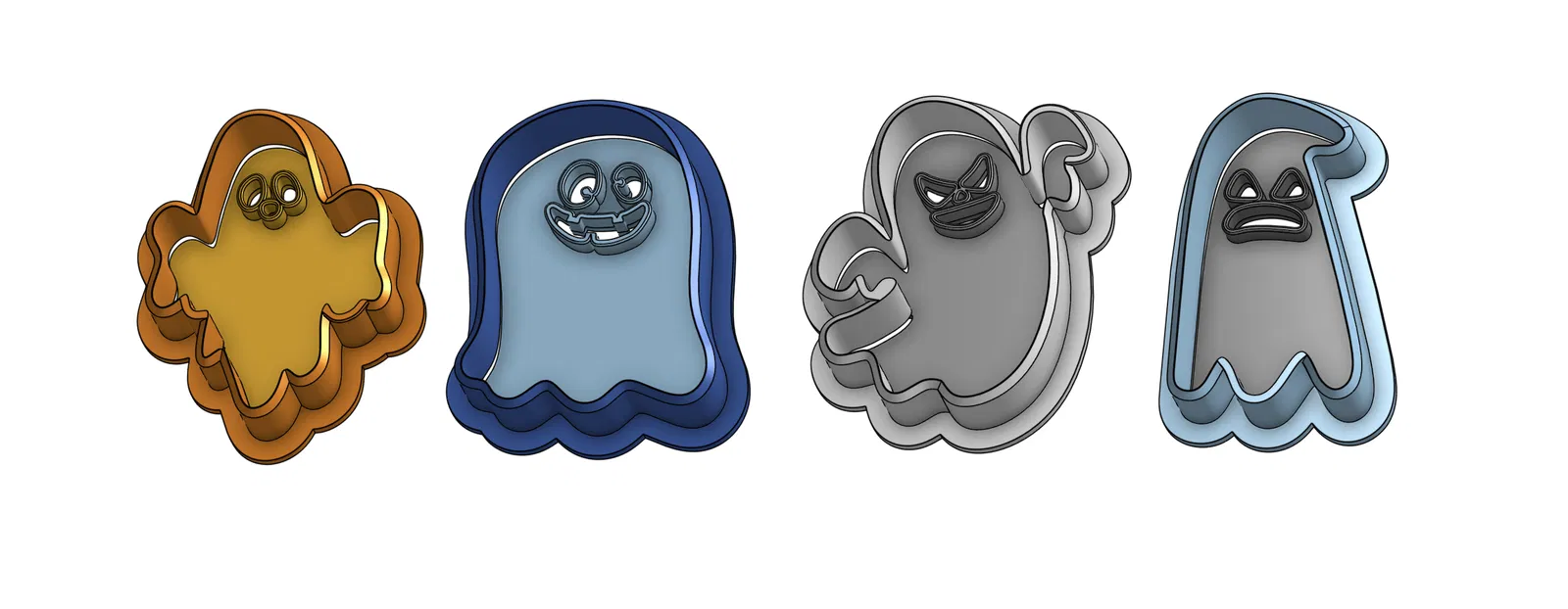 Bộ khuôn cắt bánh quy Halloween (Set of halloween cookie cutters) - Image 4