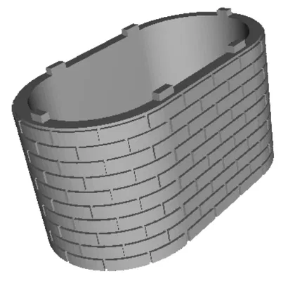 Trụ Cầu Mô Hình Đường Sắt Märklin (Brückenpfeiler)