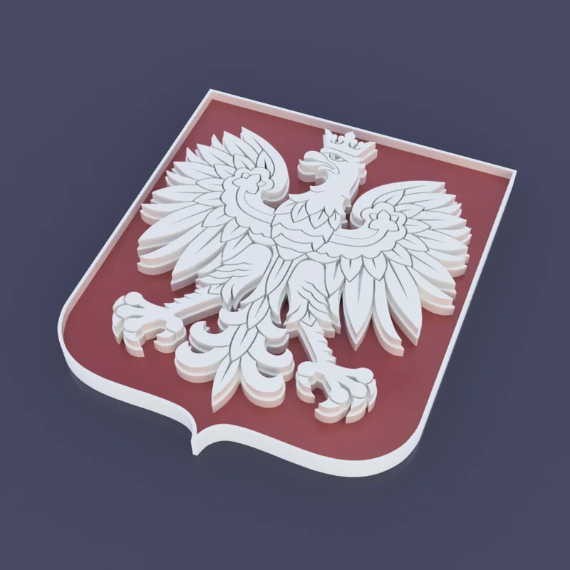 Quốc huy Ba Lan – đại bàng trắng (Polish National emblem - white eagle)