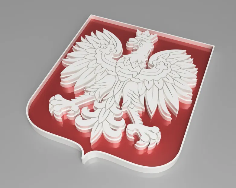 Quốc huy Ba Lan – đại bàng trắng (Polish National emblem - white eagle) - Image 2