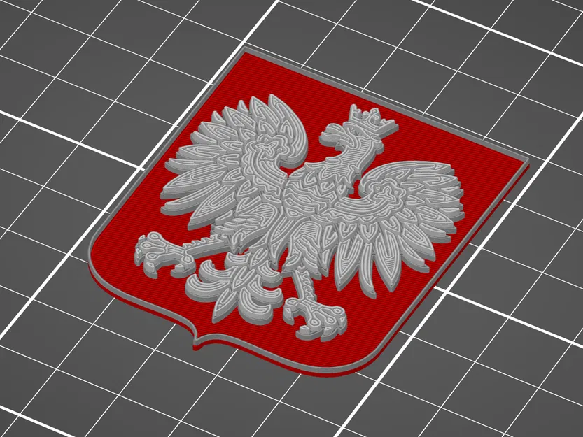 Quốc huy Ba Lan – đại bàng trắng (Polish National emblem - white eagle) - Image 3