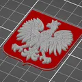Quốc huy Ba Lan – đại bàng trắng (Polish National emblem - white eagle) - Thumbnail 3
