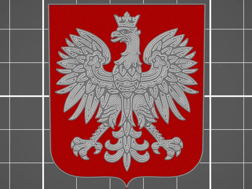 Quốc huy Ba Lan – đại bàng trắng (Polish National emblem - white eagle) - Image 4