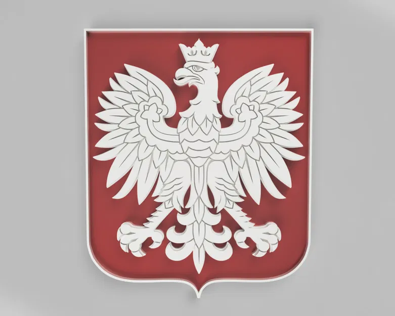 Quốc huy Ba Lan – đại bàng trắng (Polish National emblem - white eagle) - Image 5