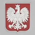 Quốc huy Ba Lan – đại bàng trắng (Polish National emblem - white eagle) - Thumbnail 5