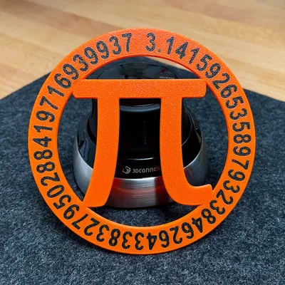 Vòng tròn Pi với 47 chữ số thập phân