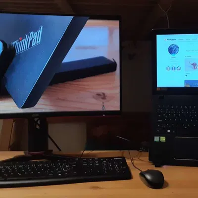 Giá đỡ Laptop (Laptop Stand) in 3D – Setup 2 màn hình