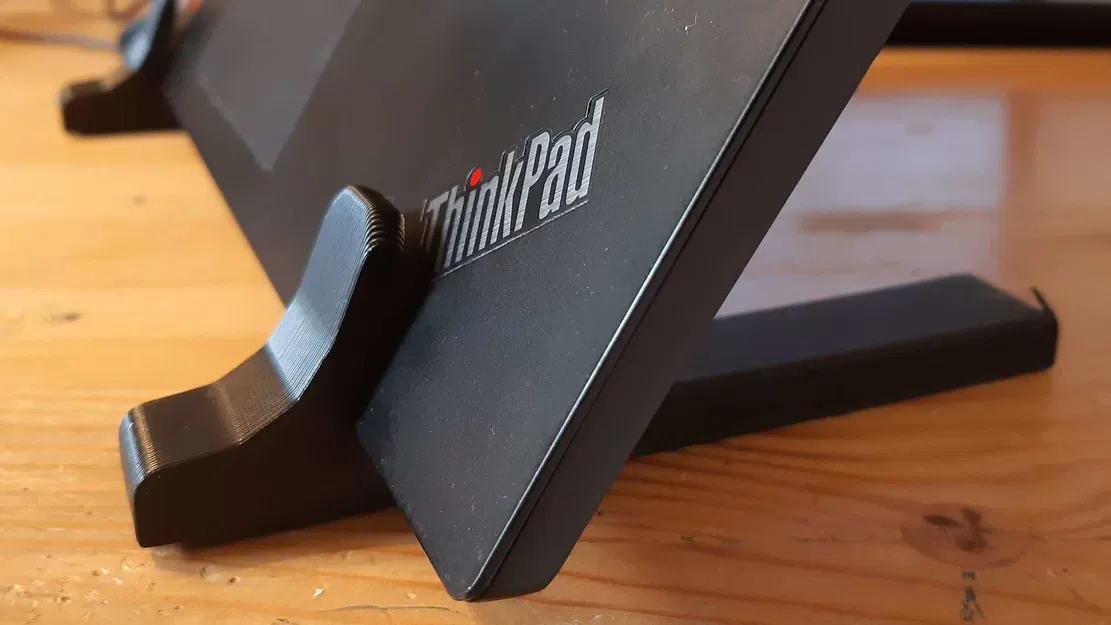 Giá đỡ Laptop (Laptop Stand) in 3D – Setup 2 màn hình - Image 6