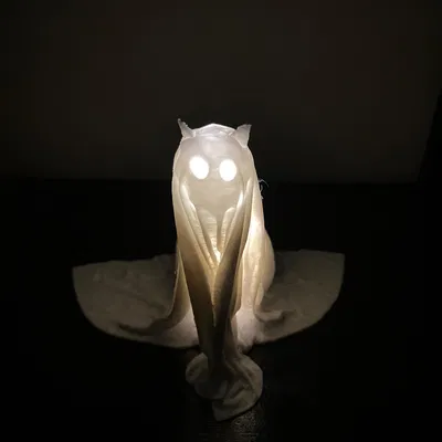 Mèo Ma Halloween Boo - Mô Hình In 3D Độc Đáo