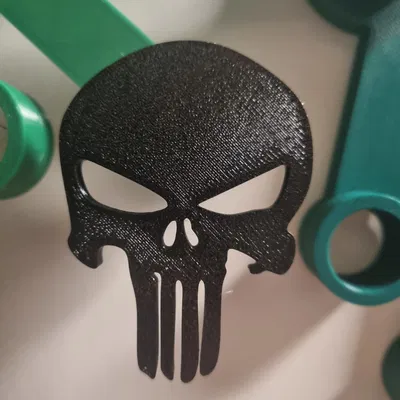 Vòng Nguyệt Quế Lego Halloween Ma & Đầu Lâu Punisher 3D