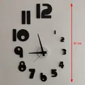 Đồng hồ treo tường đơn giản (Simple wall clock) - Thumbnail 1