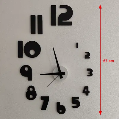 Đồng hồ treo tường đơn giản (Simple wall clock)