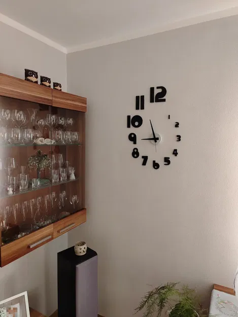 Đồng hồ treo tường đơn giản (Simple wall clock) - Image 2