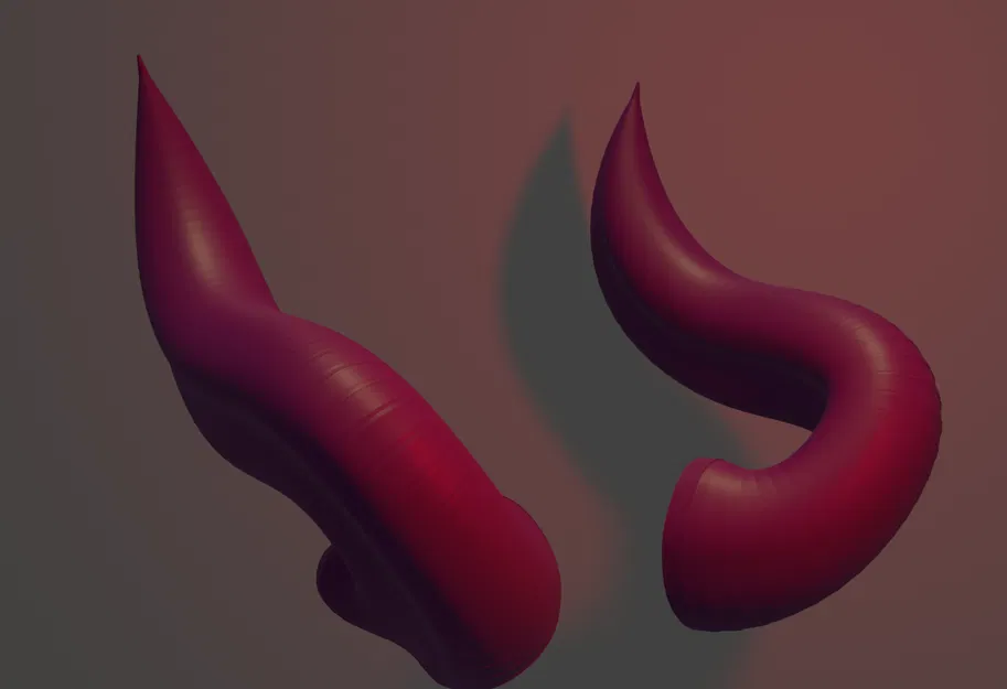 Cặp Sừng Quỷ Độc Đáo Cho Cosplay - Image 1