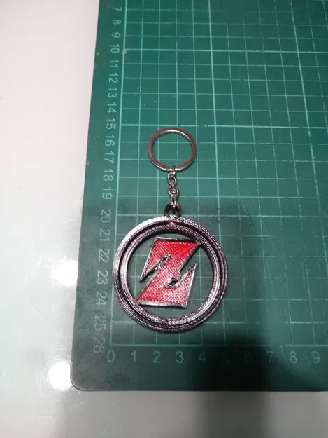 Móc Khóa Xoay Dragon Ball Z - Logo Z Độc Đáo - Image 3