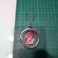 Móc Khóa Xoay Dragon Ball Z - Logo Z Độc Đáo - Thumbnail 3
