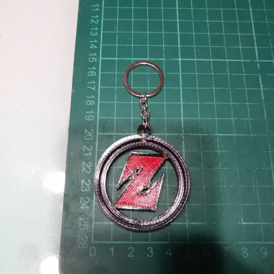 Móc Khóa Xoay Dragon Ball Z - Logo Z Độc Đáo