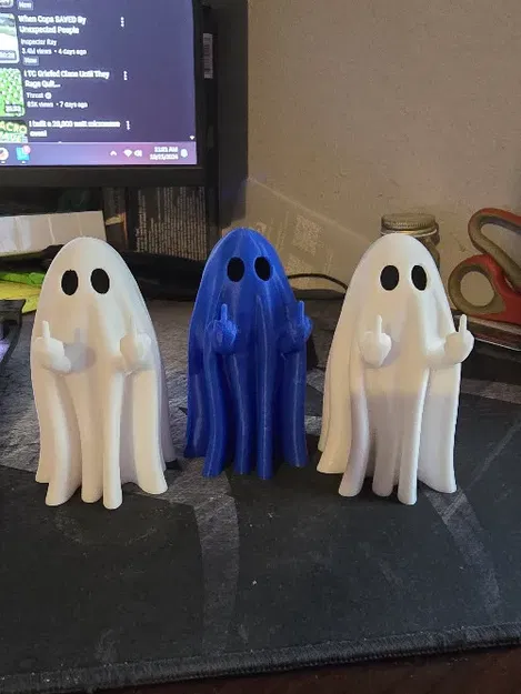 Mô Hình Ma Ghost "Bất Tuân" In 3D Độc Đáo - Image 1